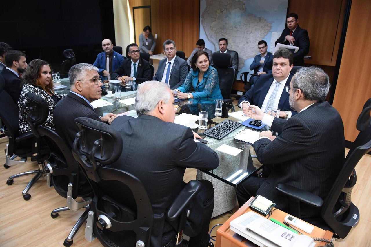 Coordenadores da bancada de Pernambuco no Congresso Federal em defesa da Educação