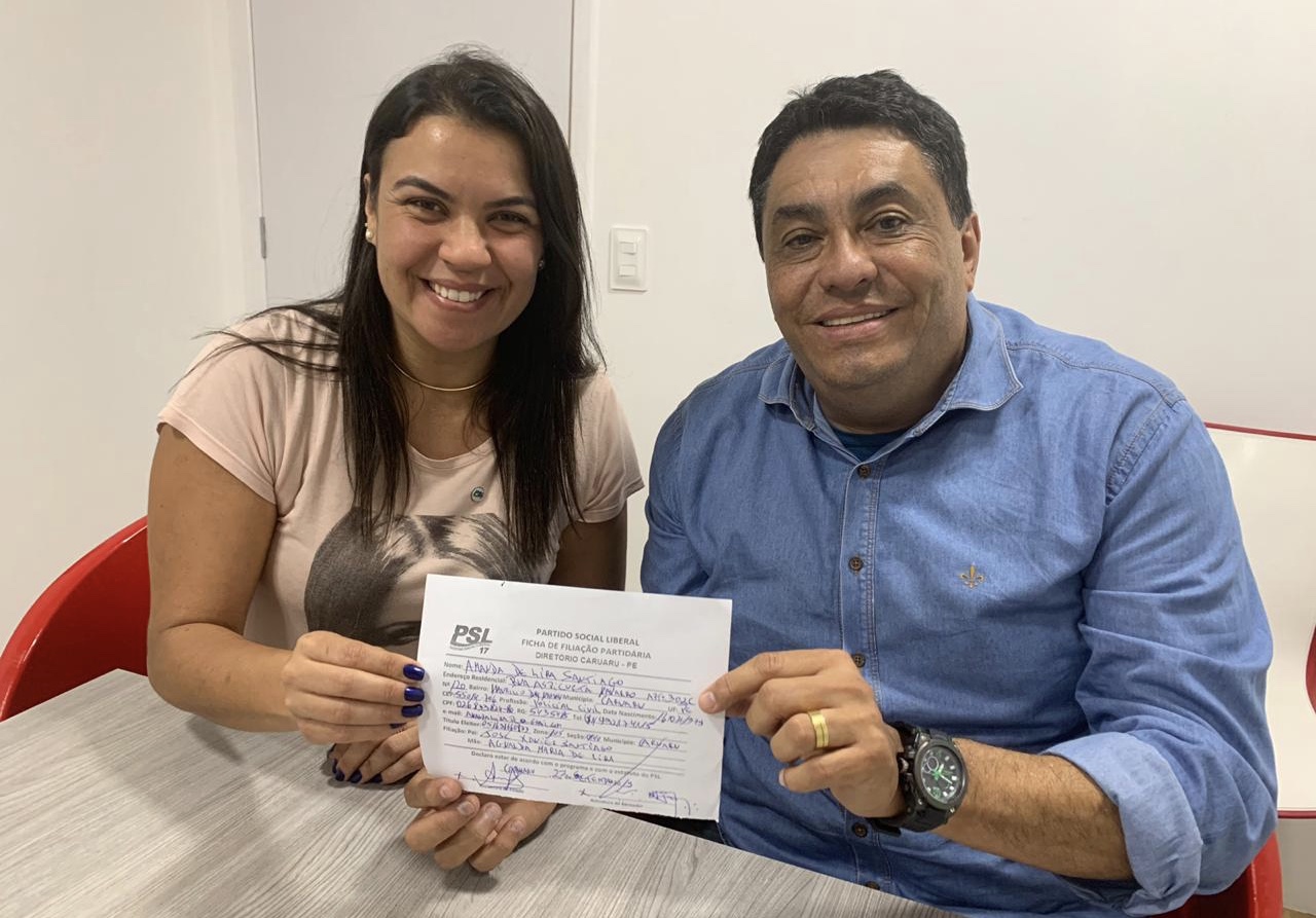 PSL Caruaru tem nova vice-presidente