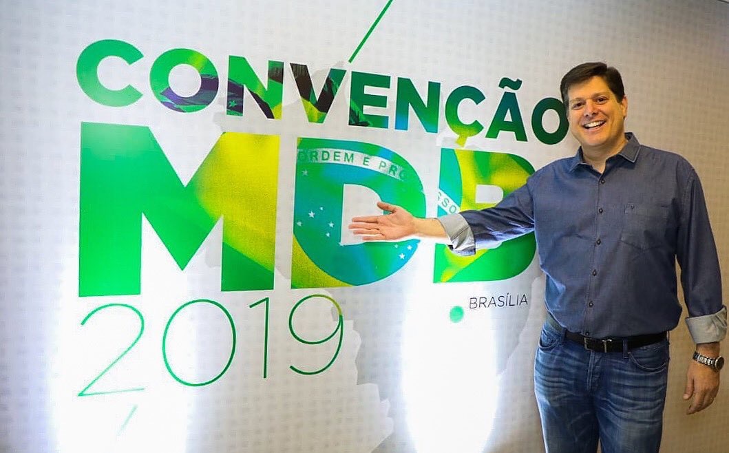 Baleia Rossi é eleito presidente nacional do MDB