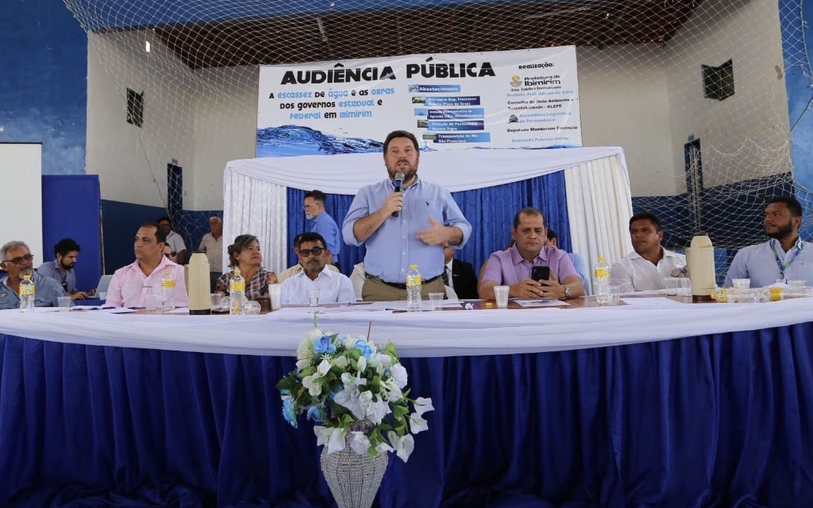 Em Ibimirim, Comissão de Meio Ambiente da Alepe debate problemas hídricos