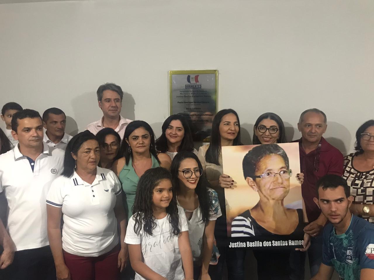 Em Dormentes, Fernando Monteiro participa de inauguração de sede da Secretaria da Mulher