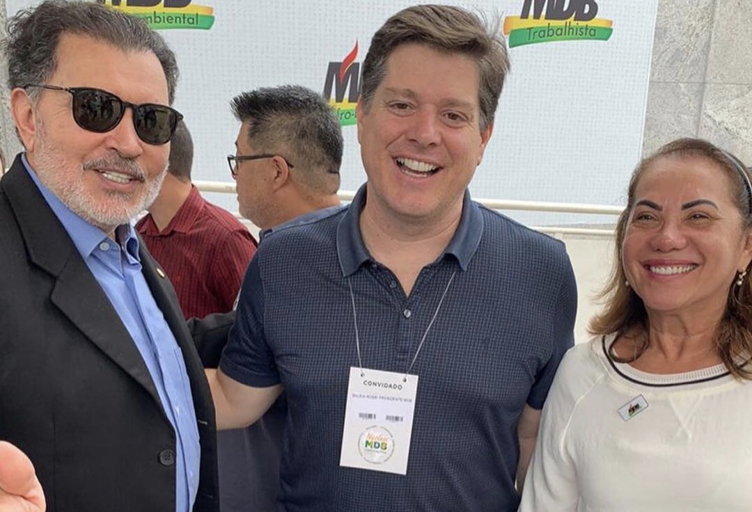 Tony e Miriam participam de evento nacional do MDB