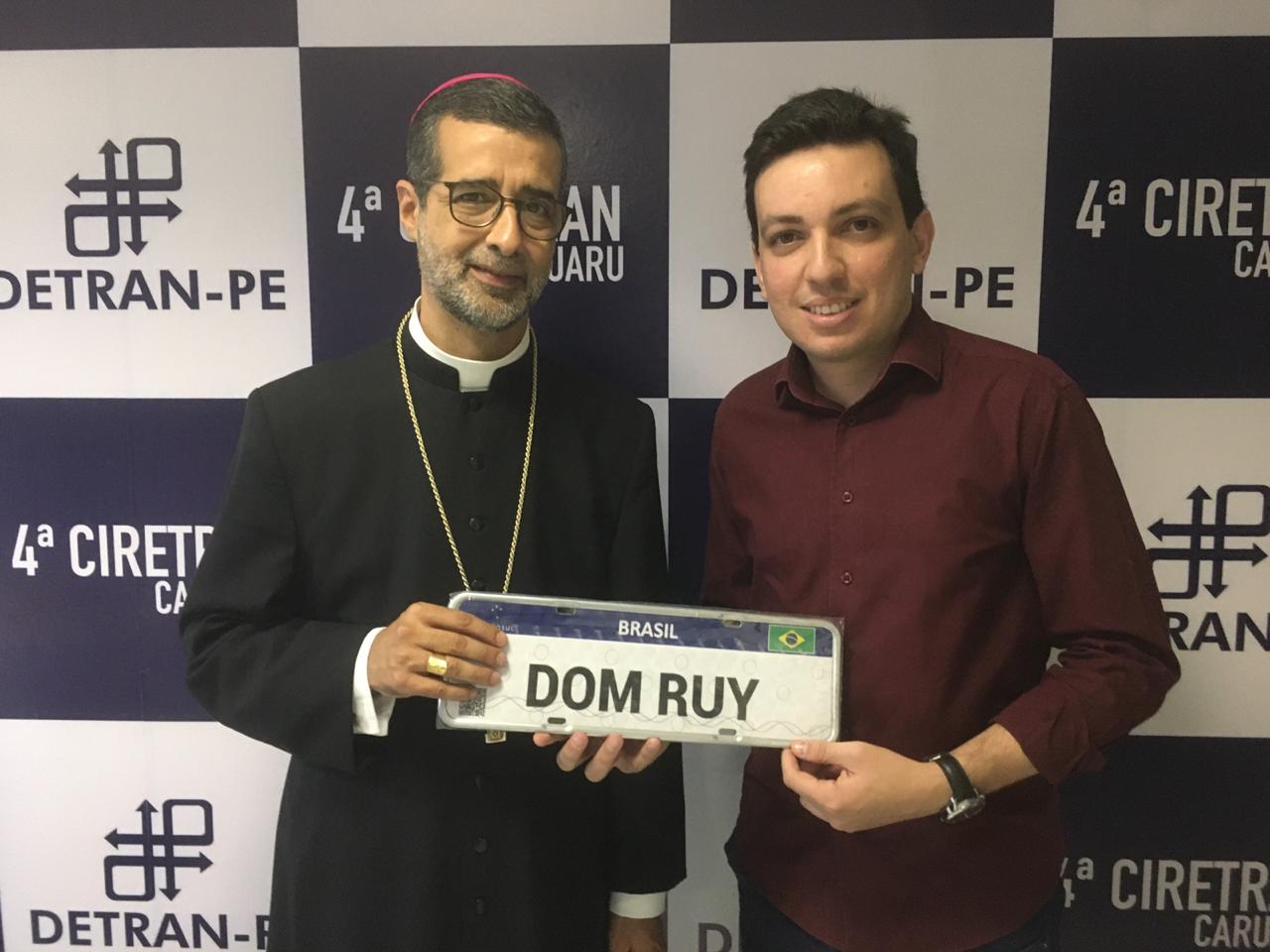 Dom José Ruy visita 4ª Ciretran de Caruaru