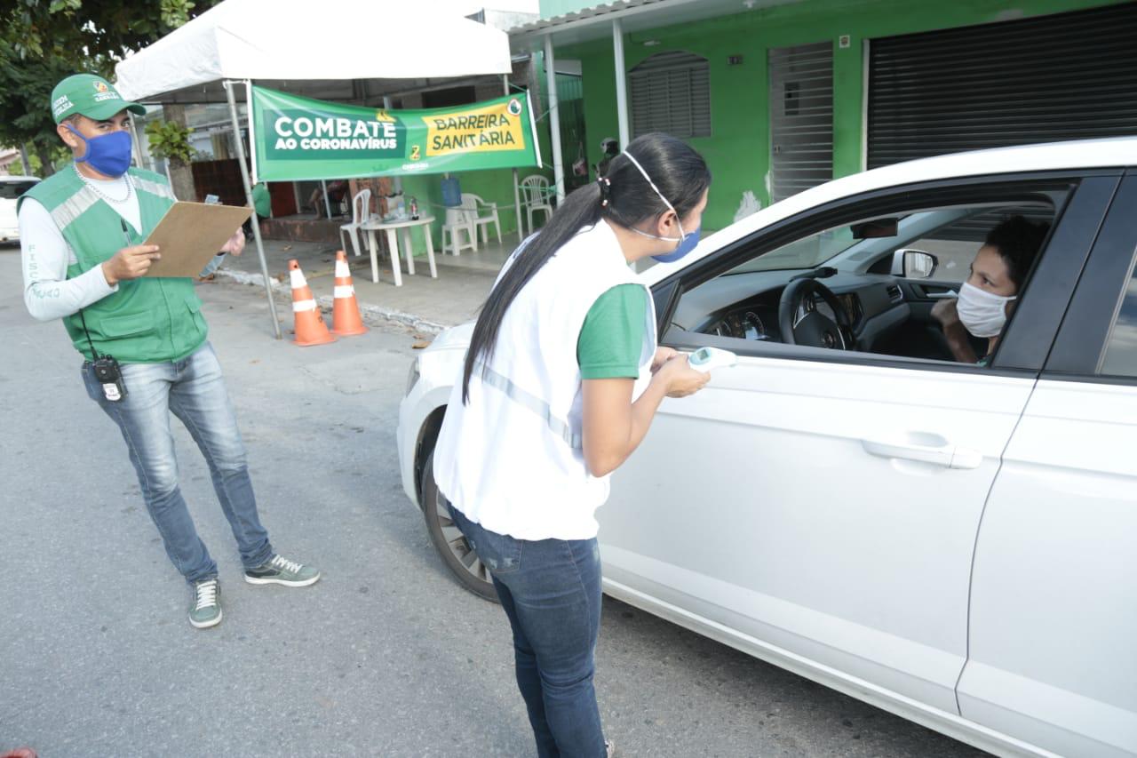 Termômetros começam a ser utilizados em barreiras sanitárias