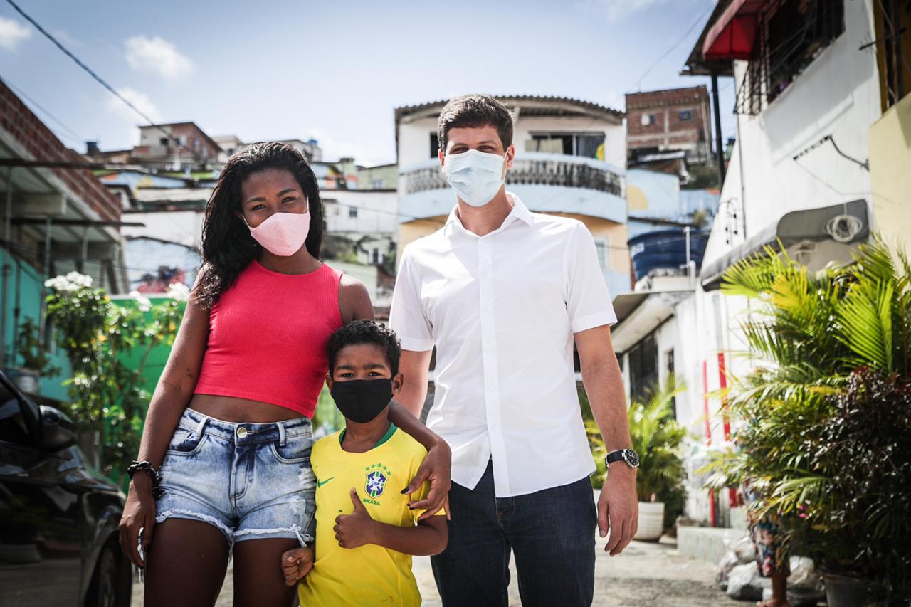 João quer criação de espaços urbanos para as crianças na periferia