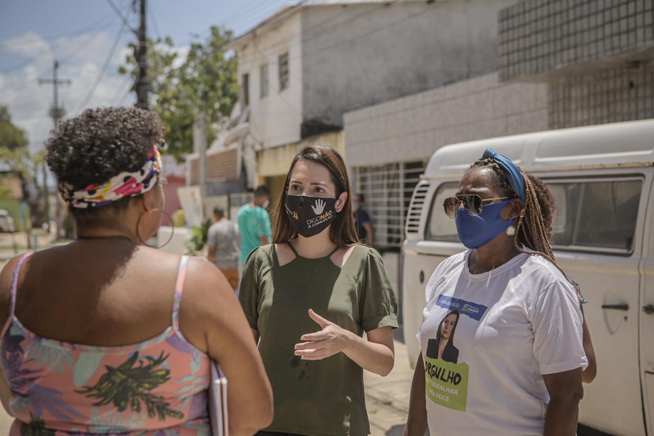 Patrícia reforça compromisso de mudança na vida das pessoas
