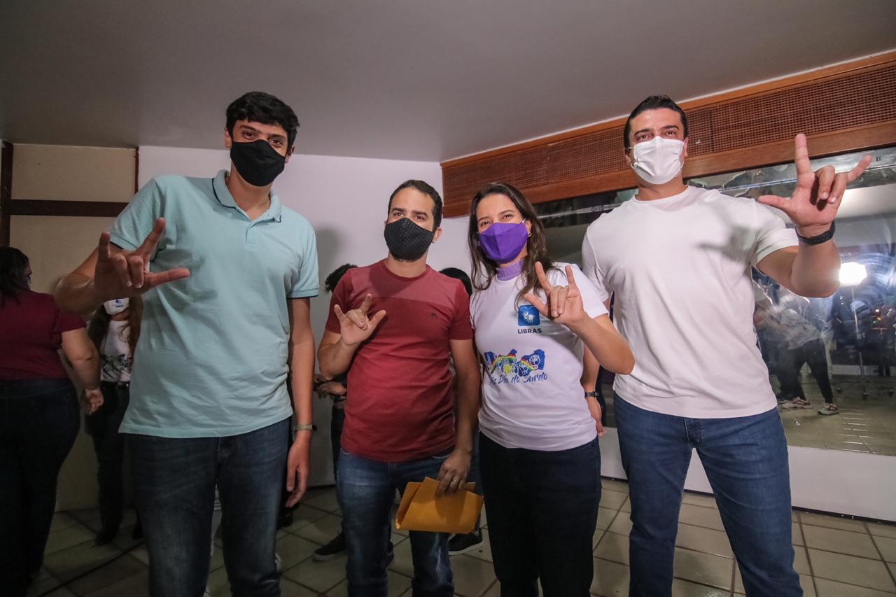 Raquel Lyra promove encontro com a comunidade surda de Caruaru