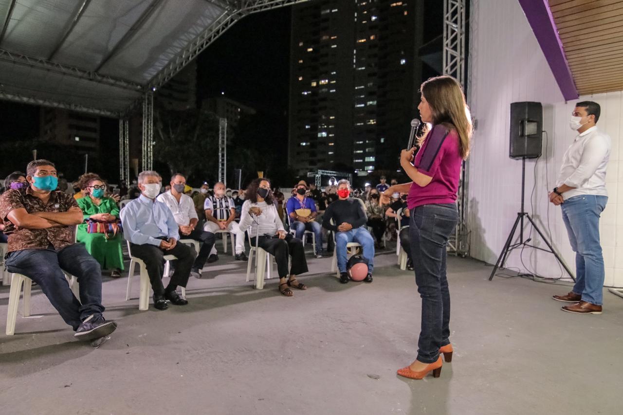 Raquel Lyra realiza plenária com agentes culturais de Caruaru