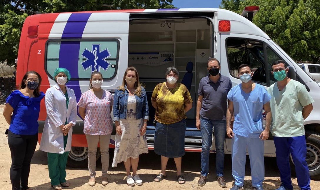 Através de emenda, Araripina recebe primeira ambulância UTI