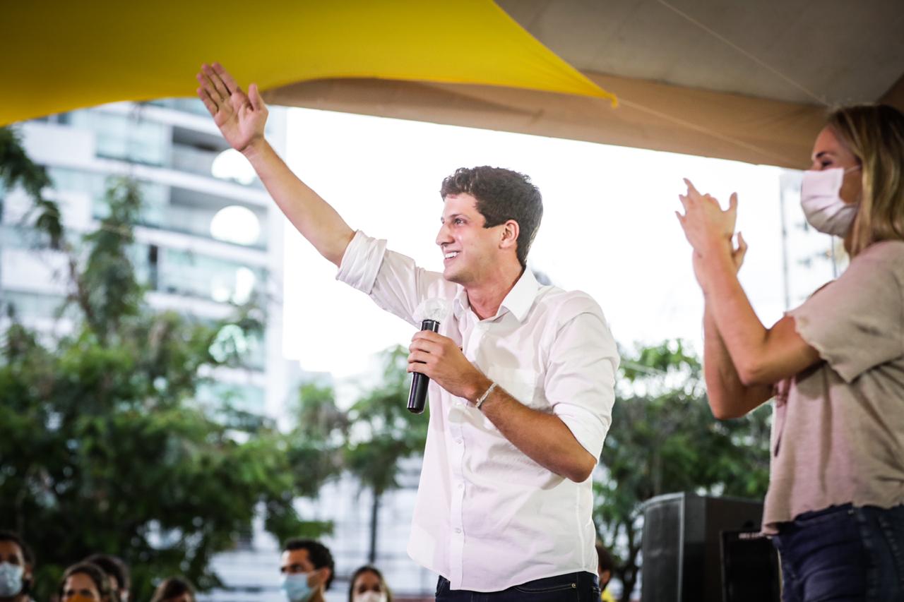 RealTime Big Data: João Campos lidera com 28% no Recife