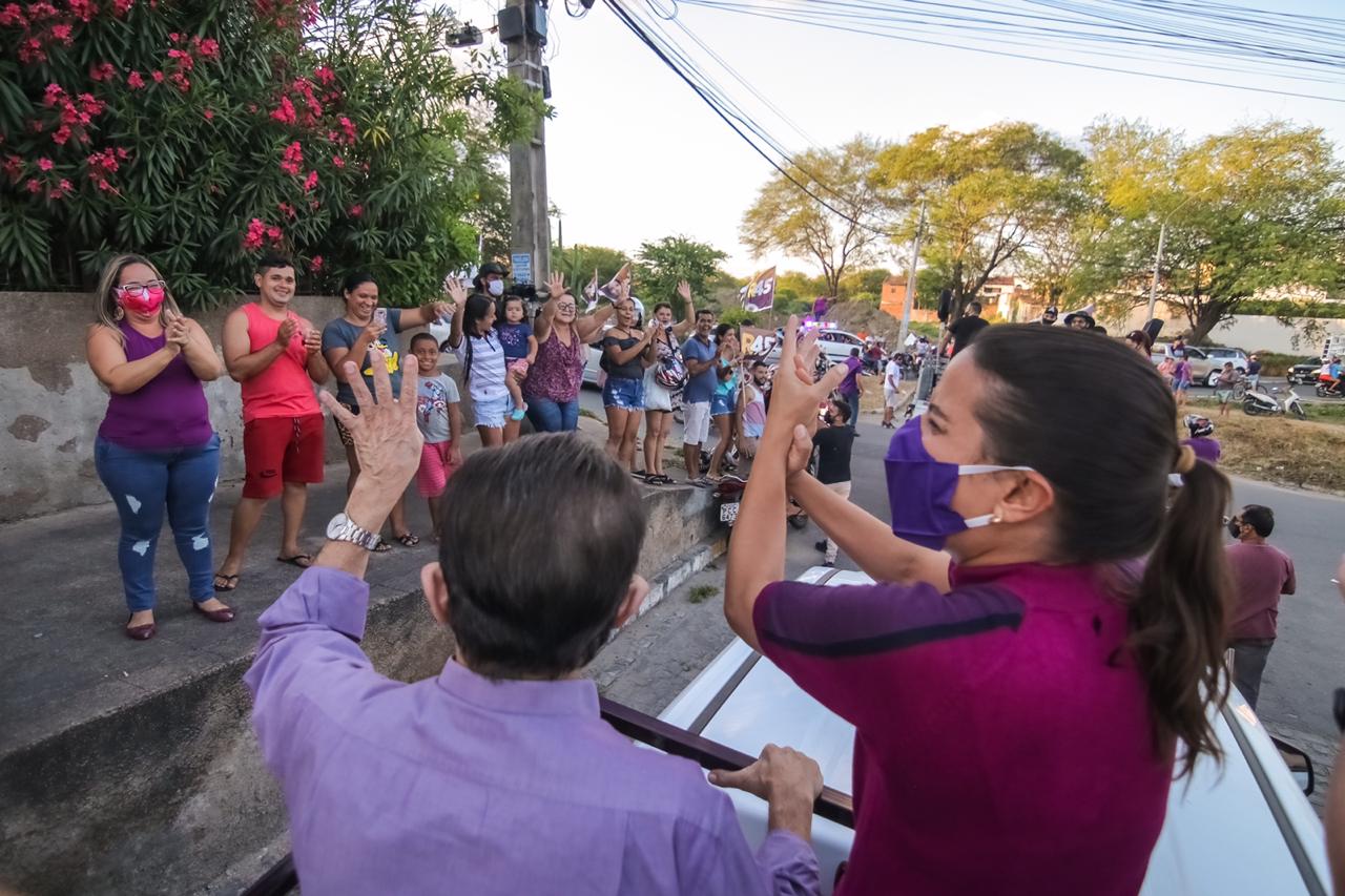 Raquel Lyra realiza mais um ‘Giro 45’ por bairros de Caruaru