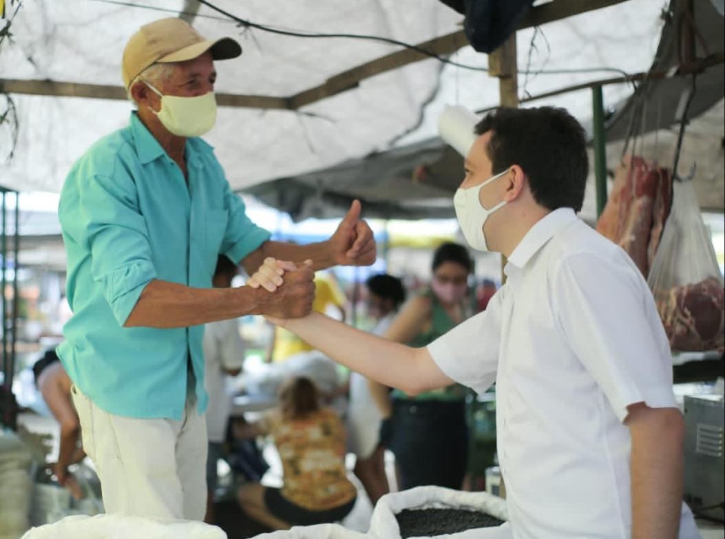 Raffiê visita Feira do Salgado