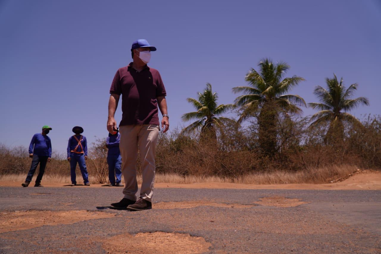 FBC anuncia início das obras de recuperação da Estrada do Burrinho