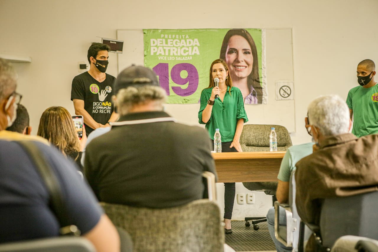 Delegada Patrícia debate segurança e empreendedorismo