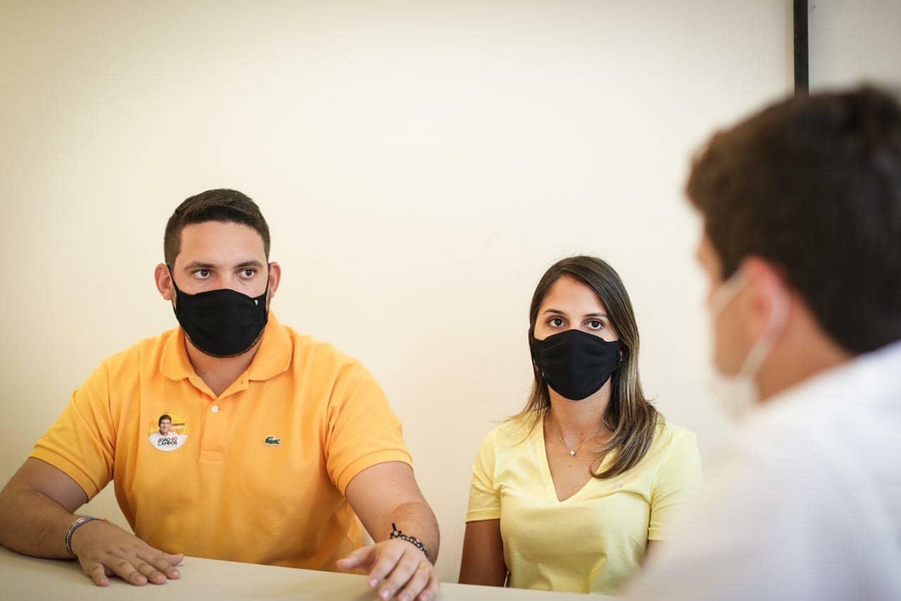 Andreza Romero comemora vitória de João Campos no Recife