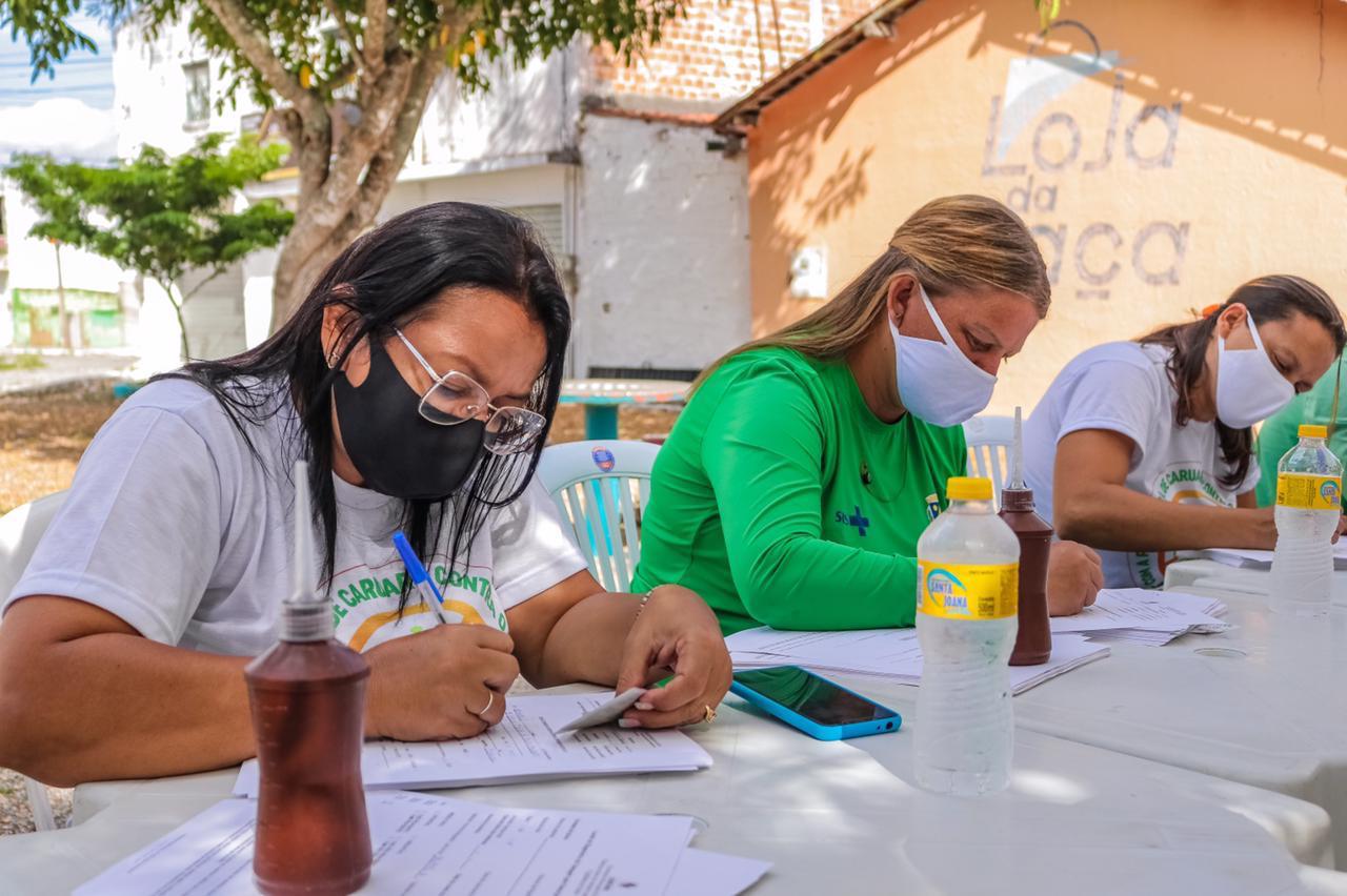 Em Caruaru, testes para Covid-19 são realizados em feira de bairro