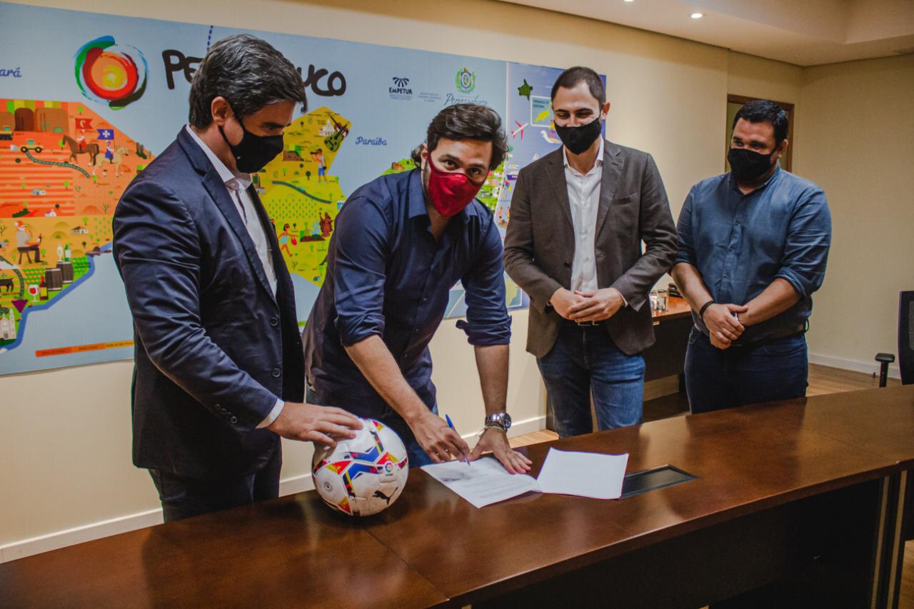 Arena de Pernambuco firma convênio com entidade espanhola