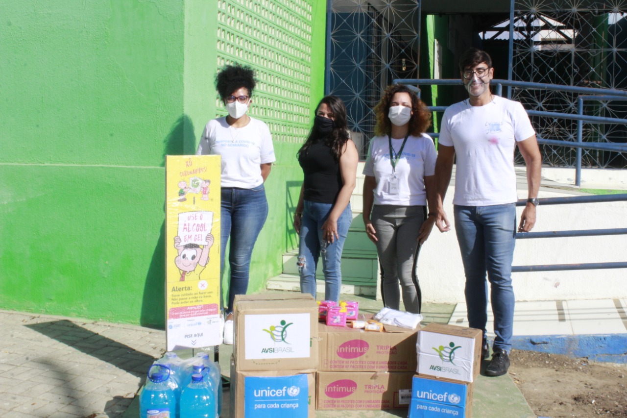 Santa Cruz recebe kits contra a Covid-19 da UNICEF