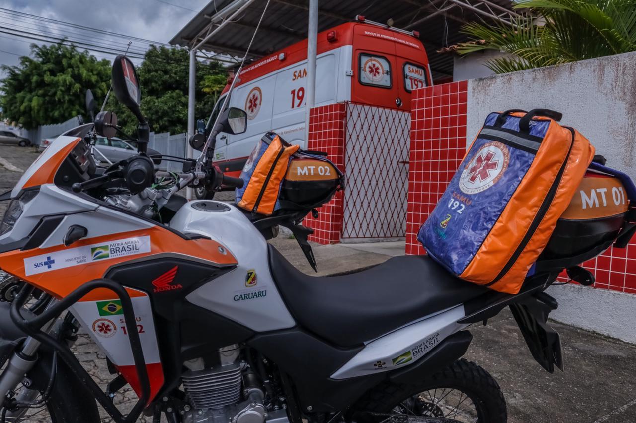 Novas motolâncias são entregues ao Samu Agreste