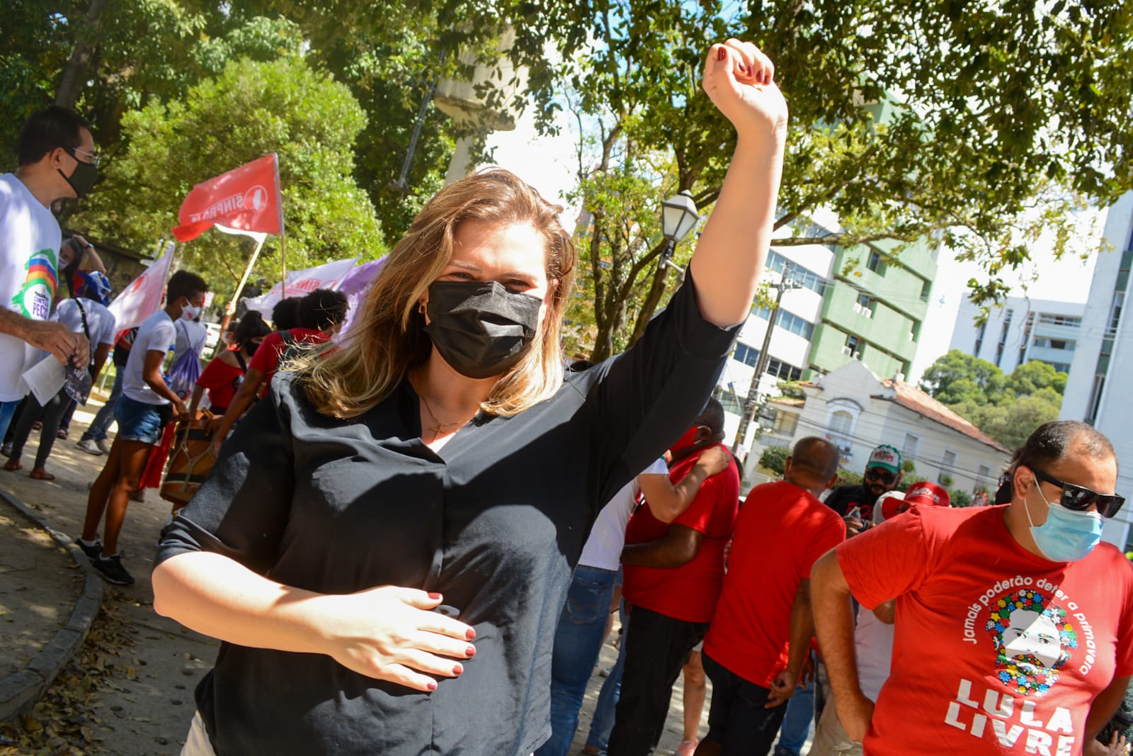 Marília participa de 27º Grito dos Excluídos no Recife