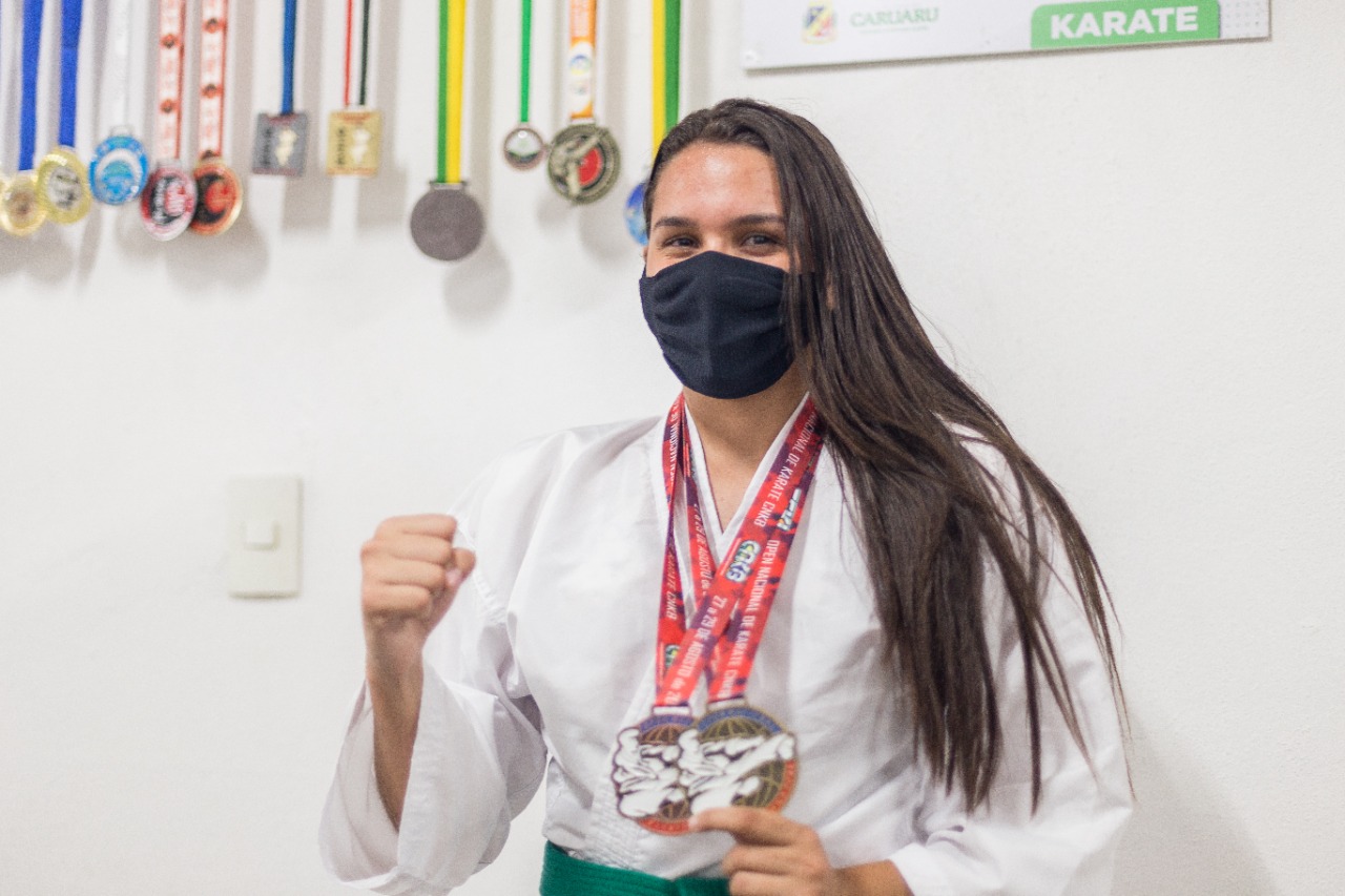 Atleta de Caruaru é finalista em campeonato nacional de karatê