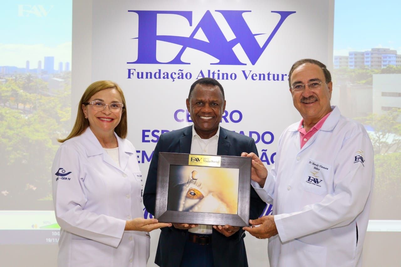 Ossesio recebe Prêmio Visão Social da Fundação Altino Ventura