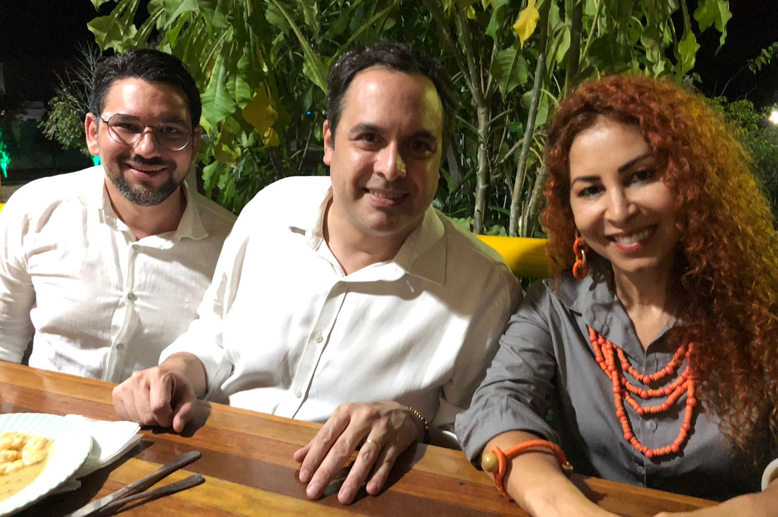 Perpétua Dantas participa de jantar com Paulo Câmara