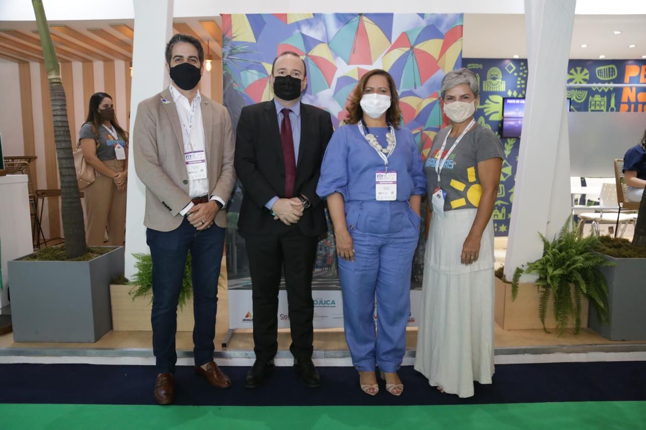 Prefeita do Ipojuca articula parcerias na FIT 2021