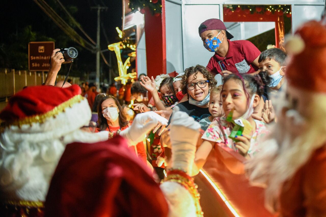 A Magia do Natal encerra programação musical e Desfile do Papai Noel