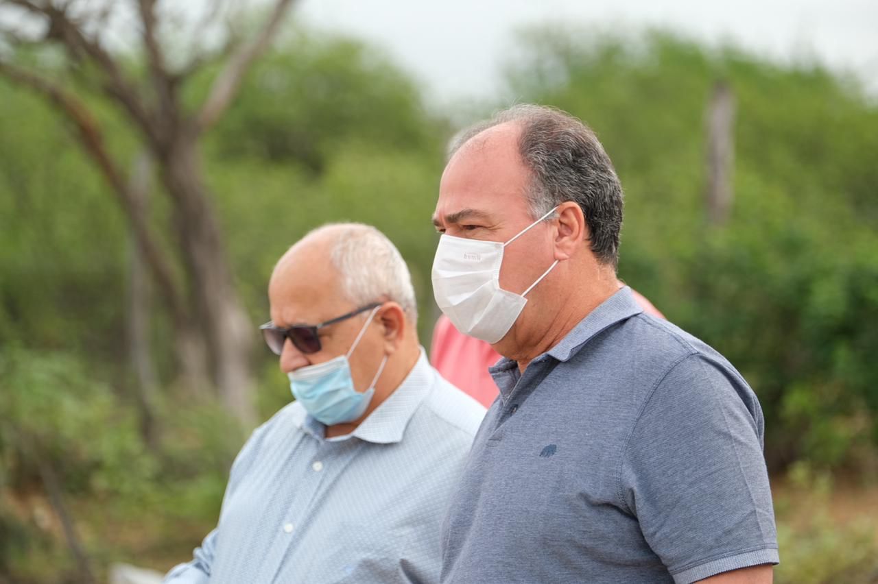 FBC visita as obras da Barragem Chico Mateus, em Cabrobó