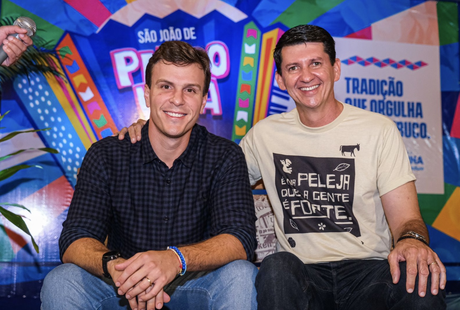 Miguel e Simão anunciam programação do São João de Petrolina
