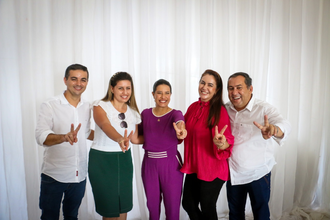 Allan Carneiro e Valmir Ribeiro prestigiam ato de Raquel Lyra