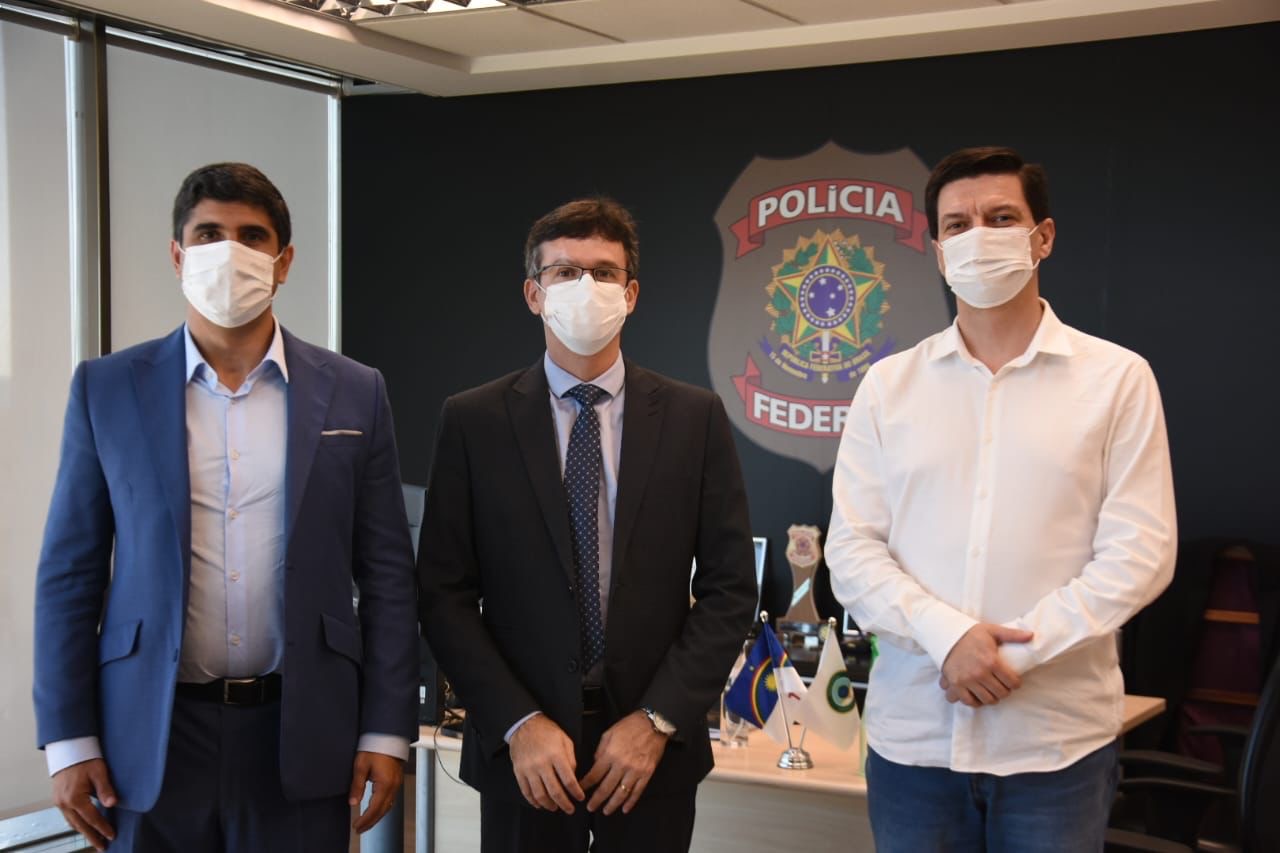 Lessa debate sobre Guardas Municipais com cúpula da PF