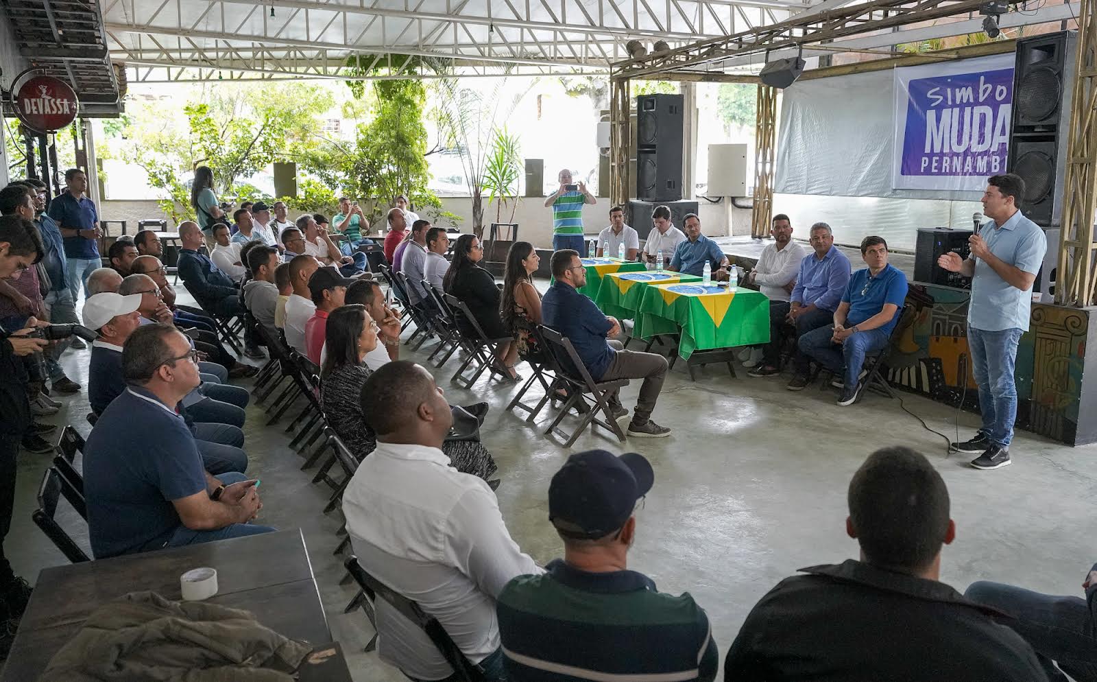 Anderson leva caravana Simbora Mudar Pernambuco a Bonito 