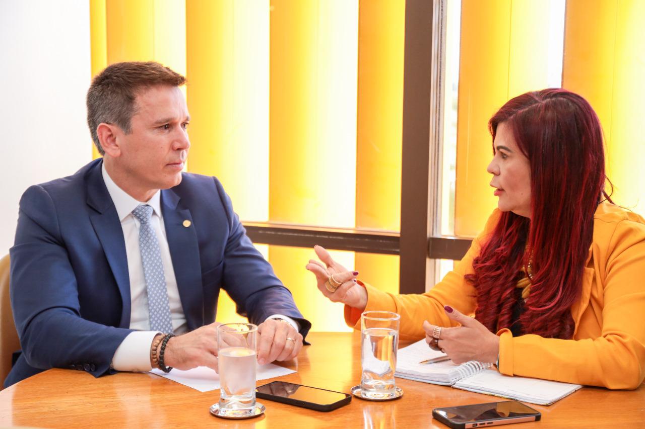 Gleide e Felipe Carreras planejam mais ações para as mulheres