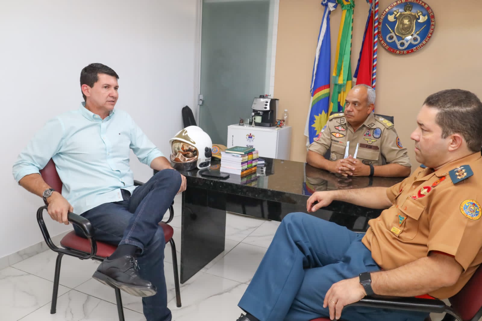 Simão avalia São João em reunião com forças de segurança 