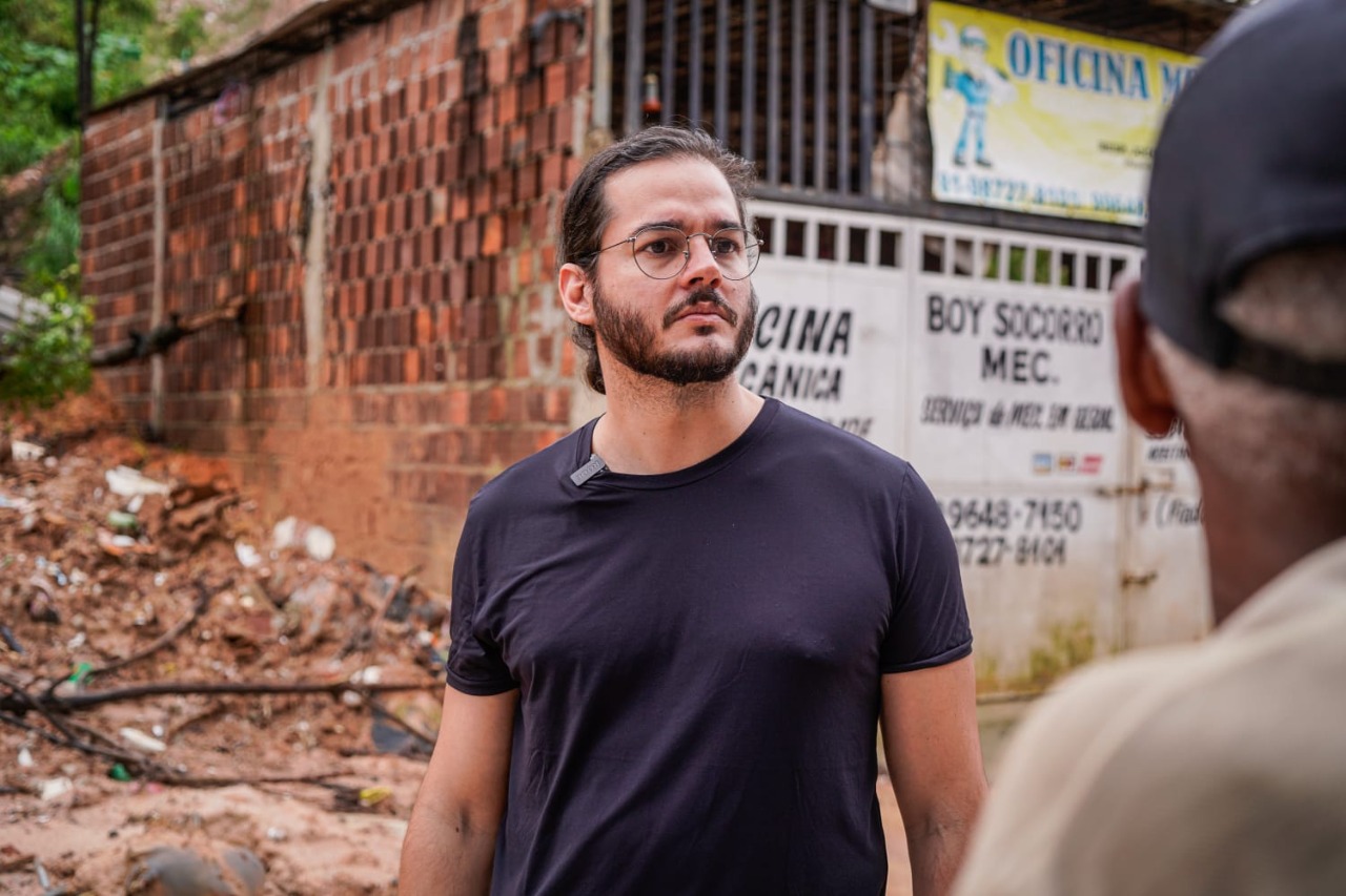 Túlio visita áreas de risco com Comissão Extraordinária