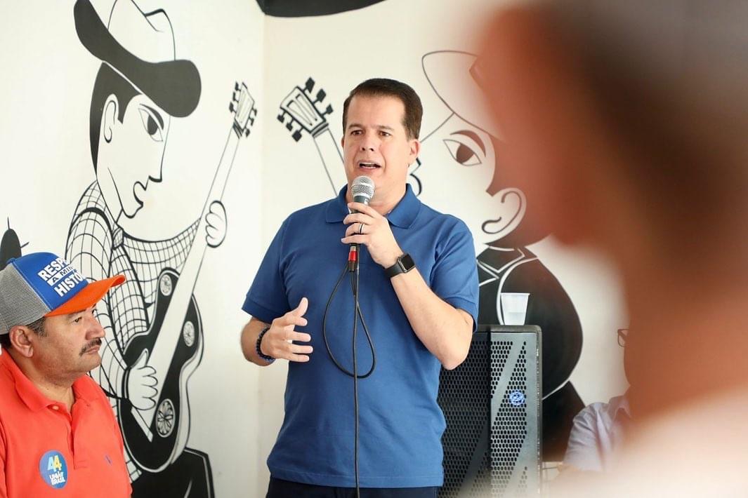 Edson Vieira reforça apoios e participa de encontro em Escada