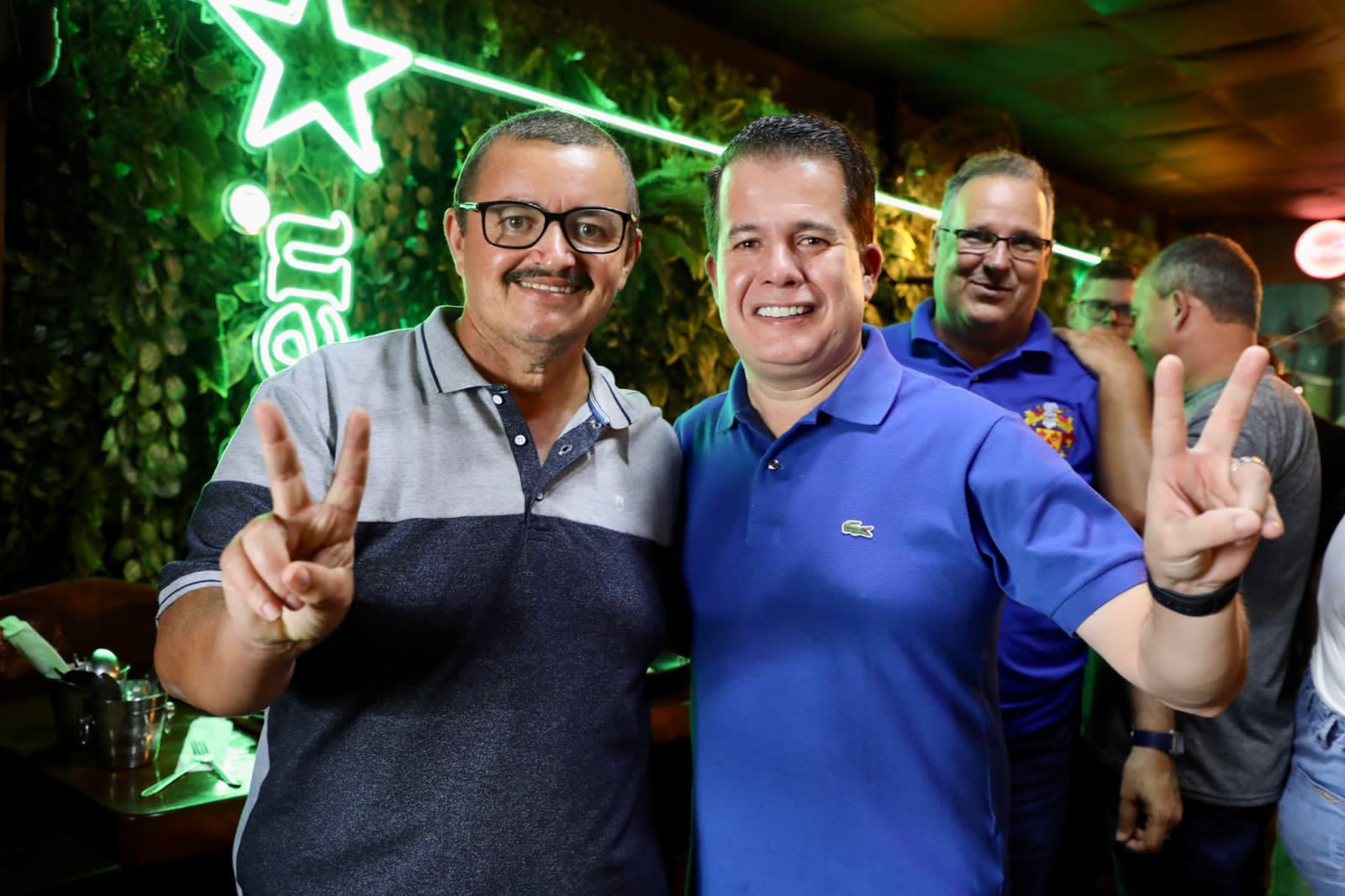 Tafarel formaliza apoio a Edson Vieira para estadual 