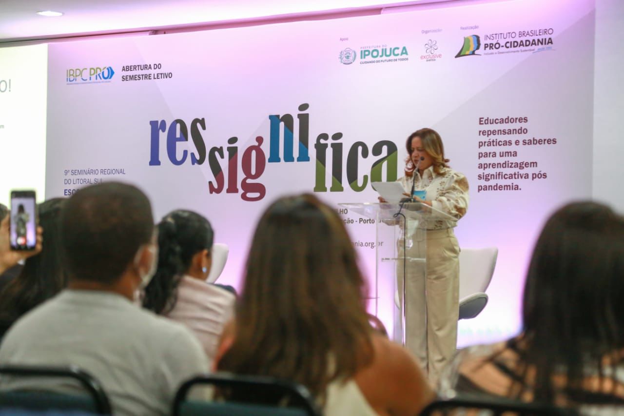 Célia Sales abre 2º semestre letivo em Ipojuca