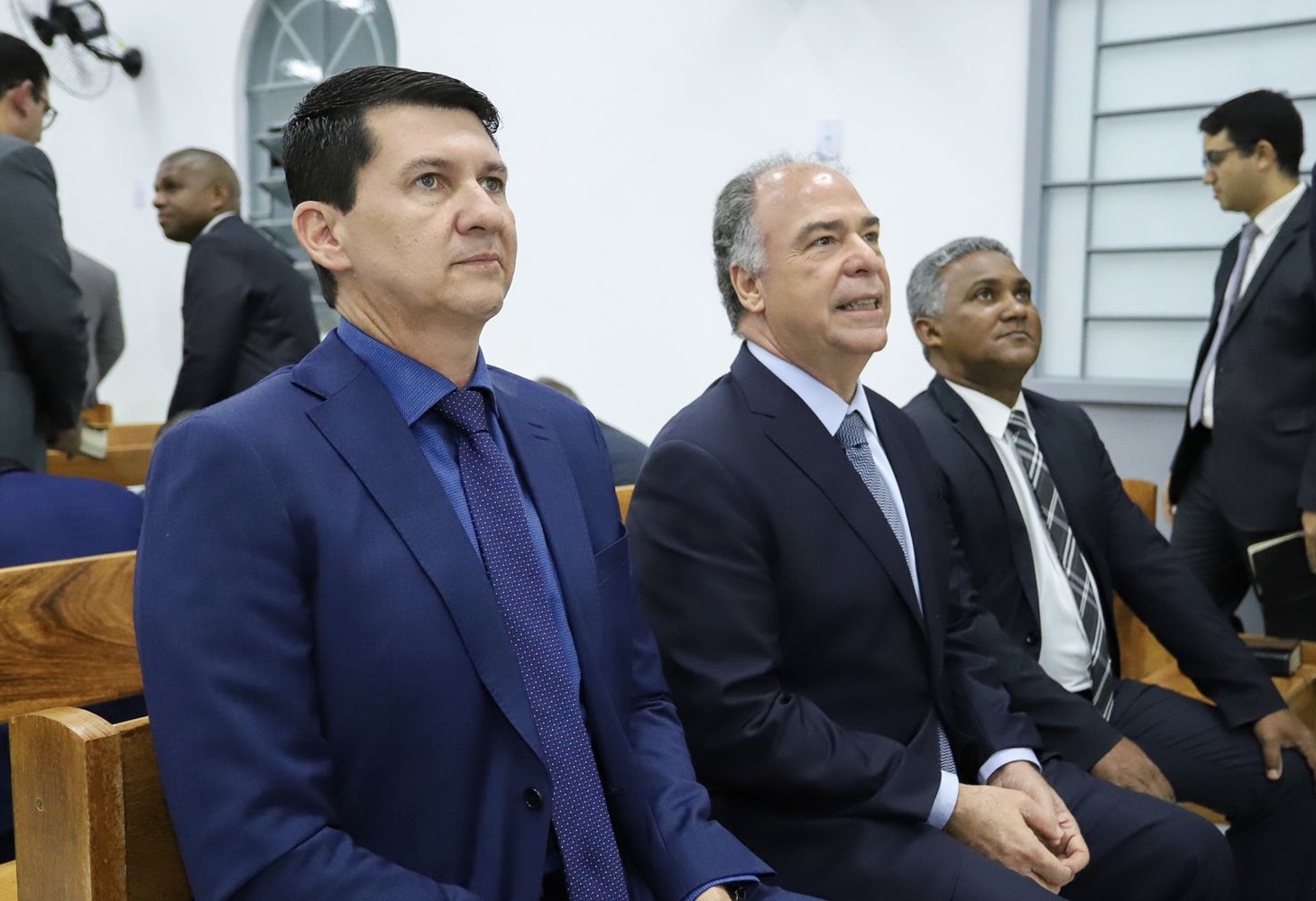 Simão participa da inauguração de novo templo da Assembleia de Deus