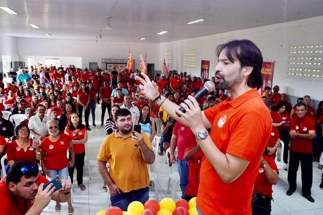Diogo lança candidatura a deputado em Taquaritinga do Norte