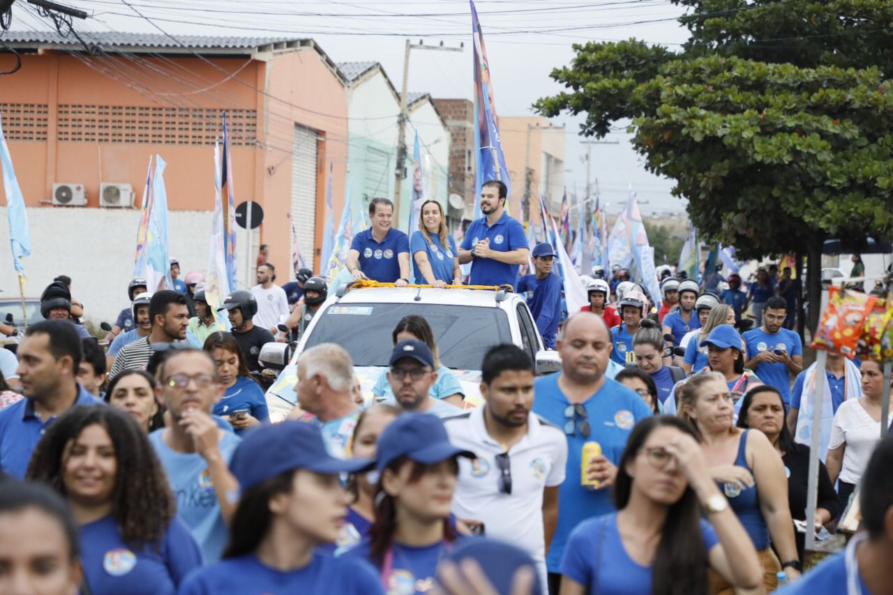 Edson Vieira realiza grande mobilização em Santa Cruz 
