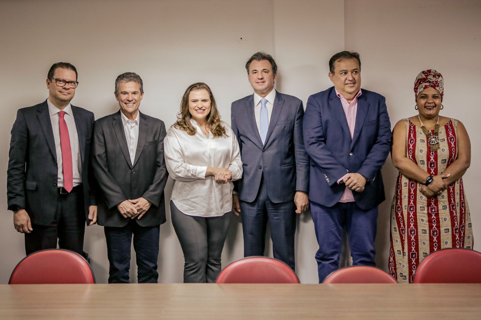 Marília, André e Sebá realizaram visita à OAB-PE