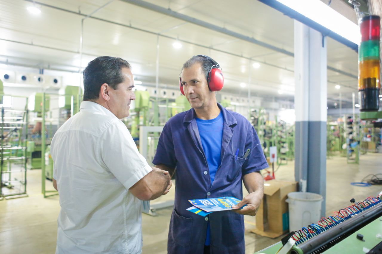 Dilson apresenta propostas no Distrito Industrial de Caruaru