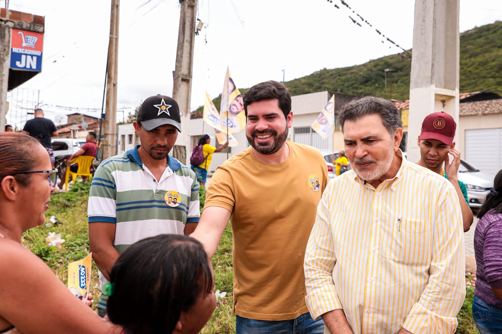Tony Gel e Tonynho intensificam campanha em Caruaru