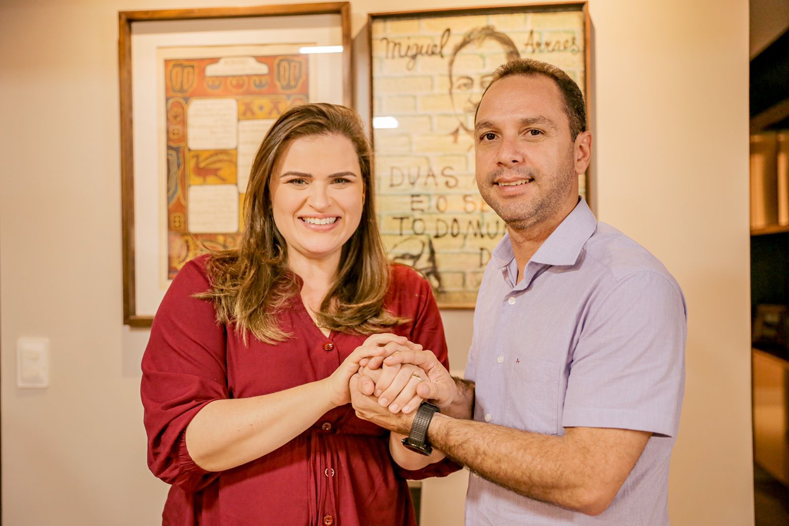 Dr. Elton fortalece palanque de Marília em Águas Belas