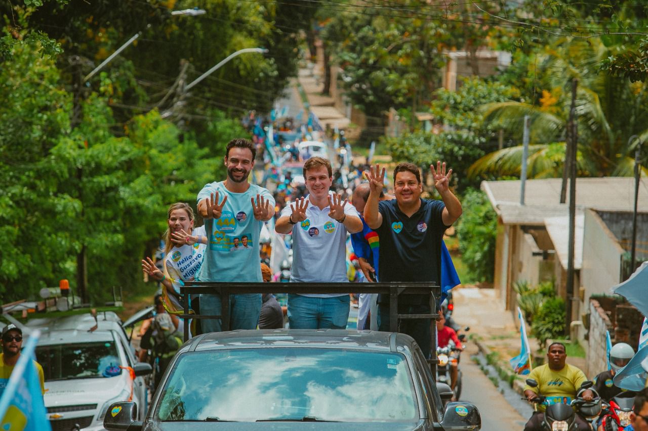 Miguel lidera grande motociata do Recife a Camaragibe