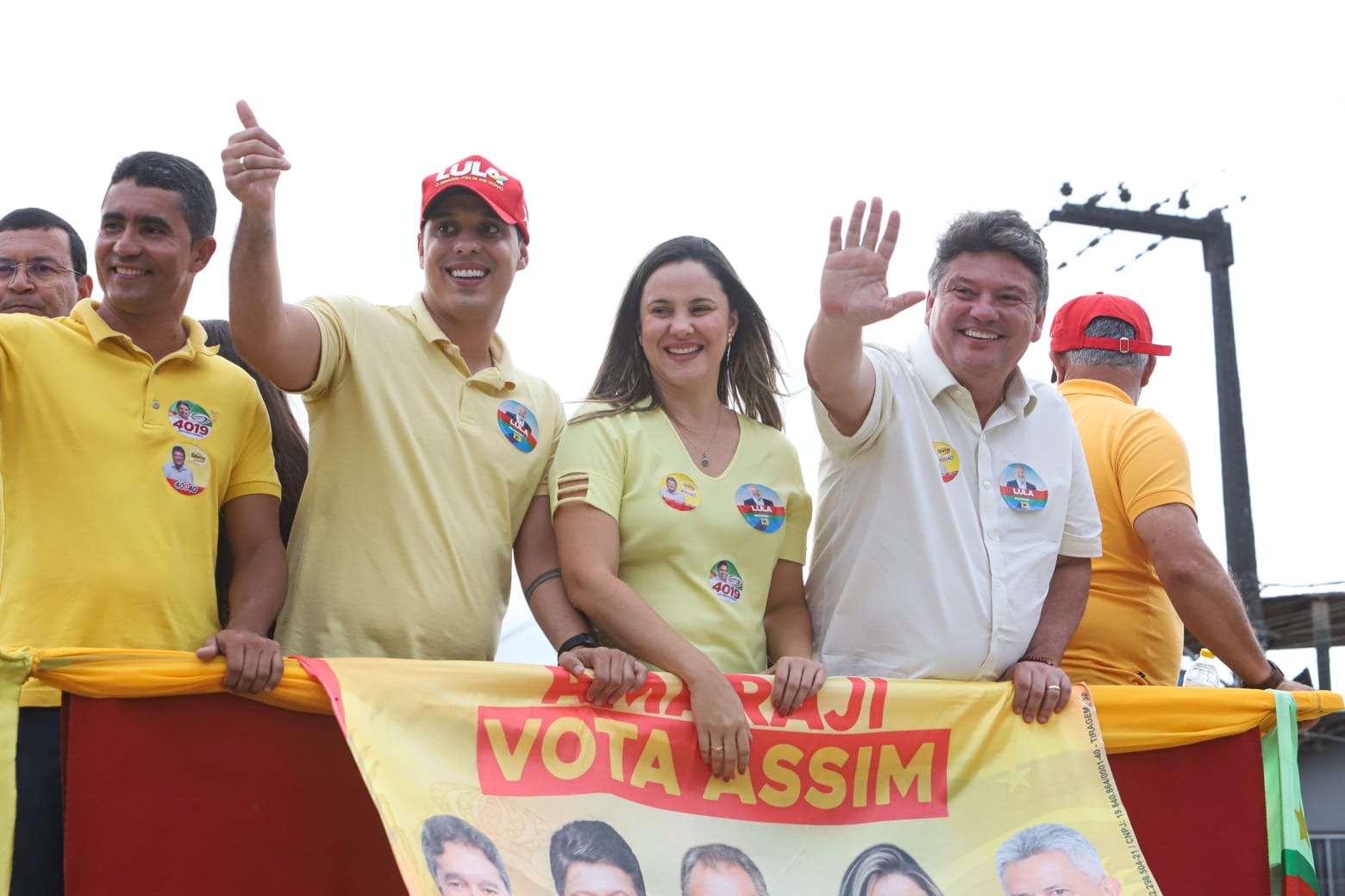 Carreata e inauguração de comitês movimentam campanha de Sileno