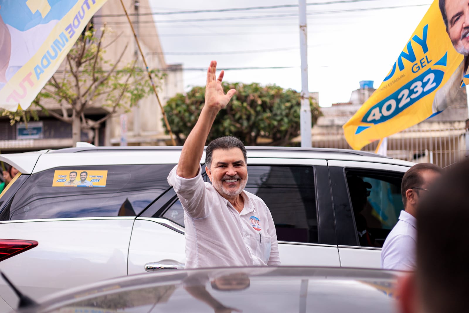Tony Gel manterá tradição de votar ao lado da família